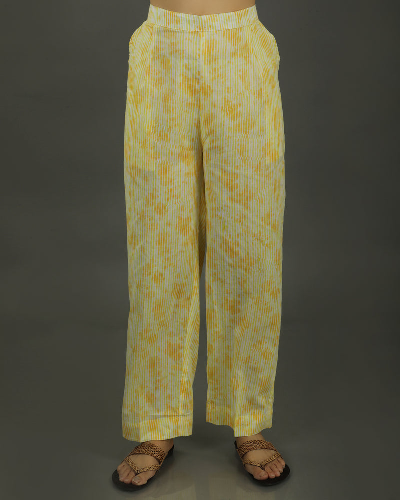 Ray Regular Pants – Yellow