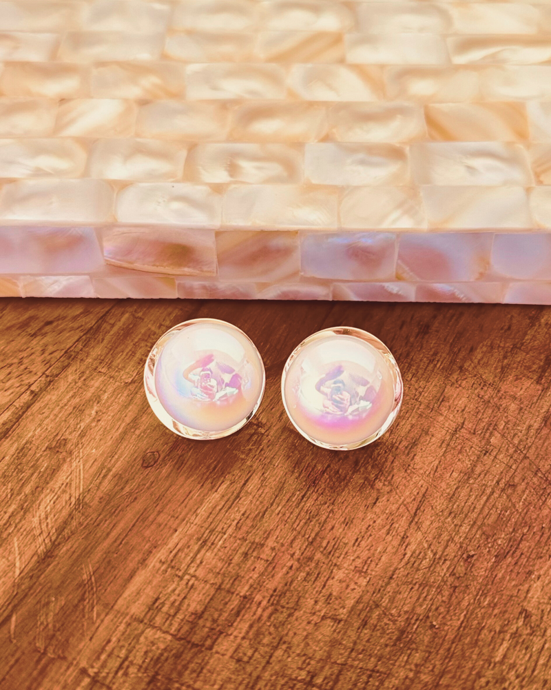 Aayat Glossy Pearl Studs