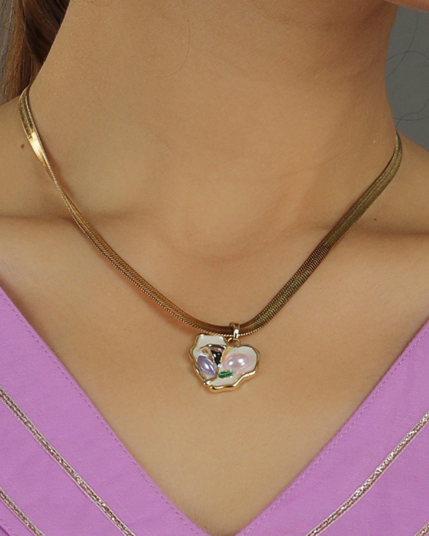 Sereen BlushLove Chain Necklace