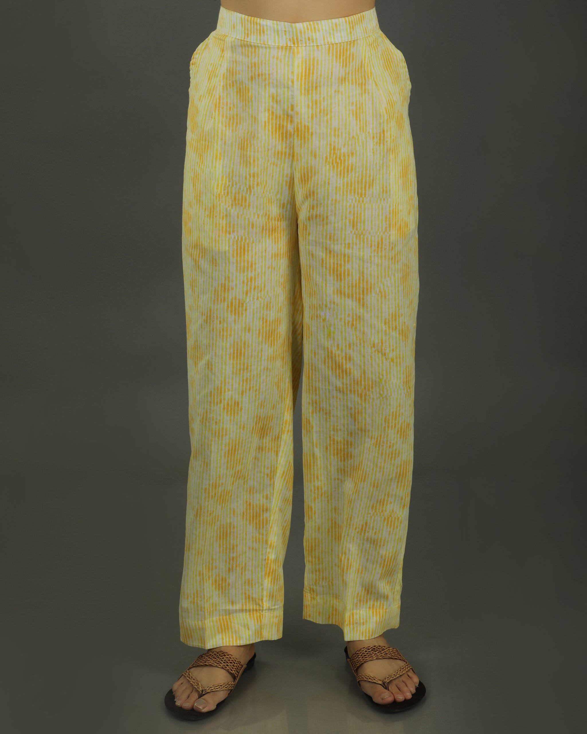 Ray Regular Pants – Yellow